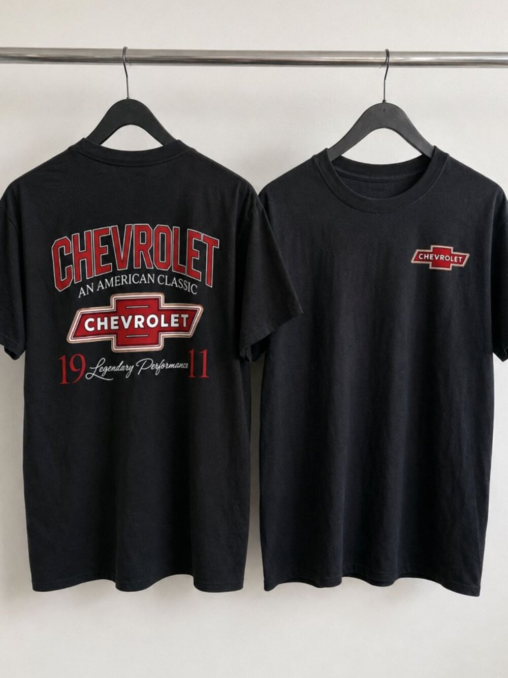 Chevrolet An American Classic 1911 Graphic Tee Black